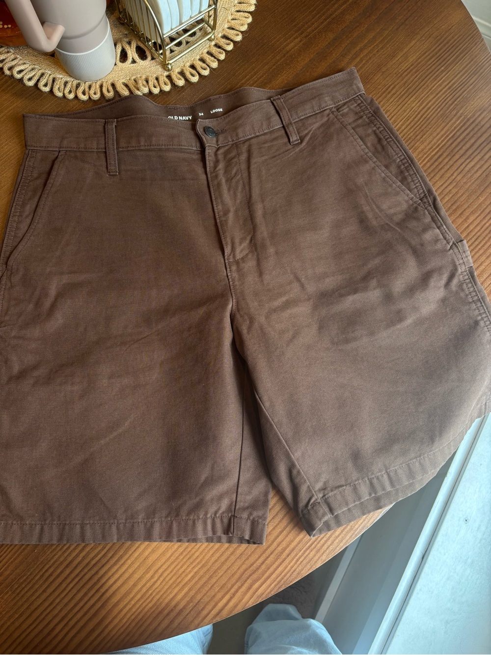 Old Navy Brown Loose-Fit Shorts